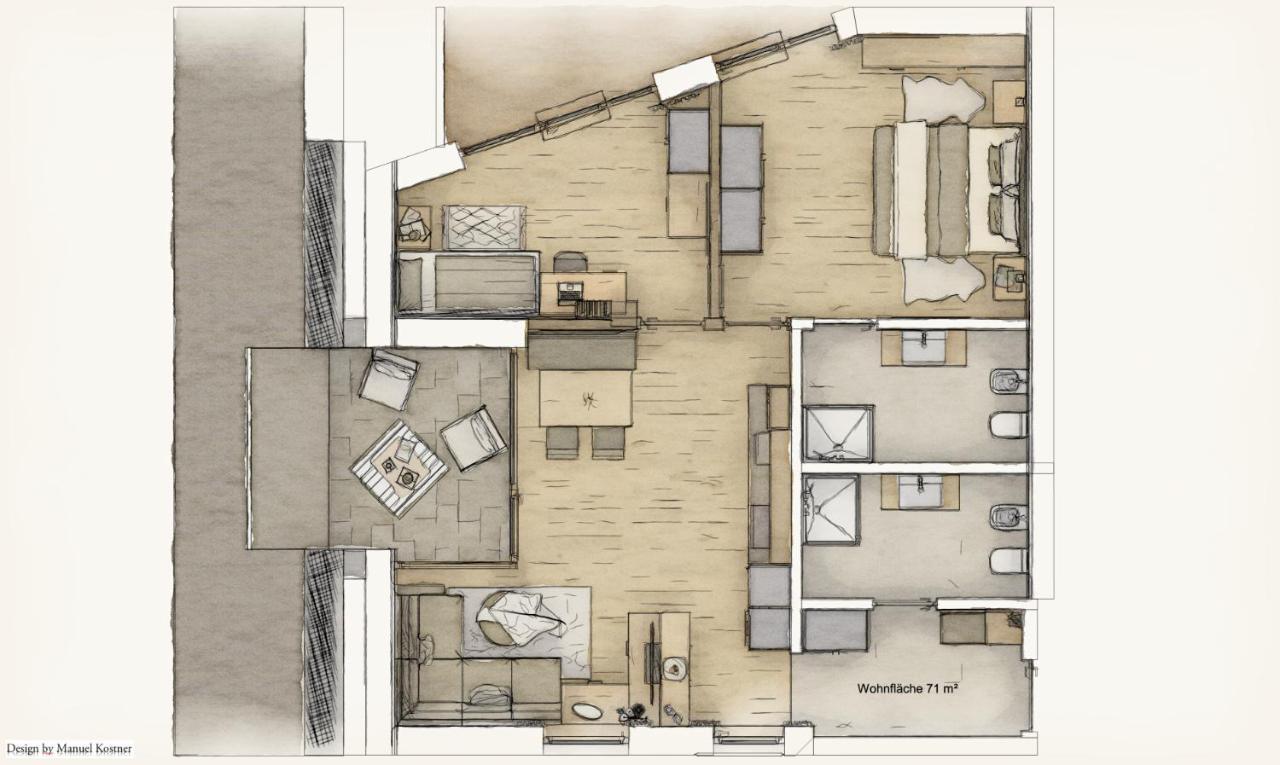 Appartements Pedescin โอติเซ ภายนอก รูปภาพ